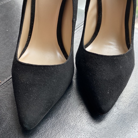 Karen Millen 100% all leather sky high stiletto pump heels - 40 - Picture 9 of 16